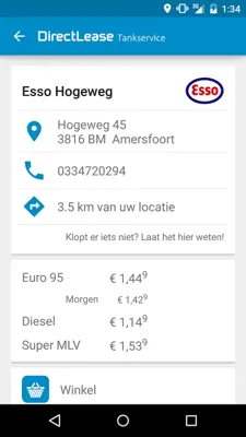 DirectLease Tankservice android App screenshot 6